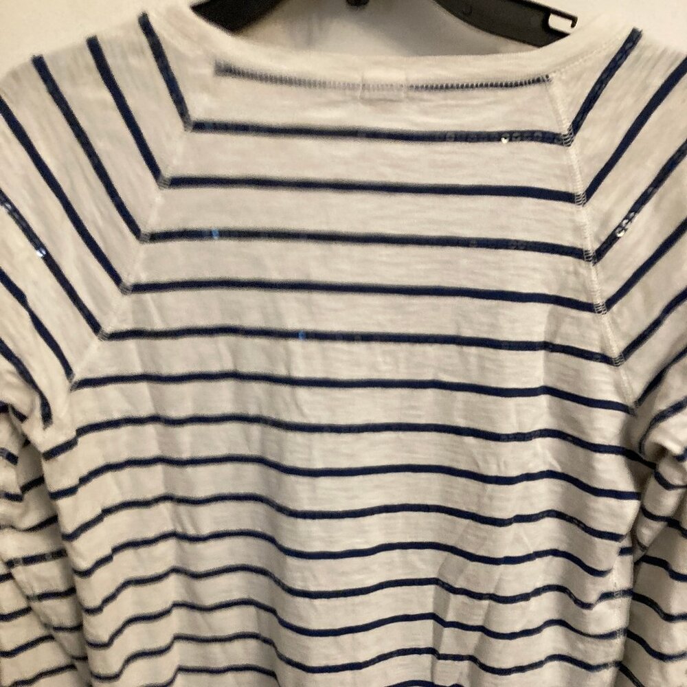115 J Crew Nautical Theme Striped Tee Shirt
